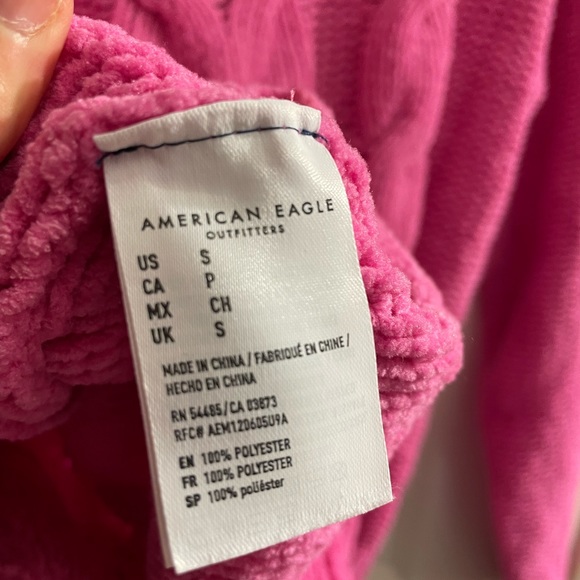 Pink American Eagle Sweater - Picture 4 of 4